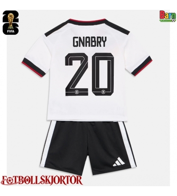 Tyskland Serge Gnabry #20 Hemmakläder Barn VM 2026 Kortärmad (+ Korta byxor)